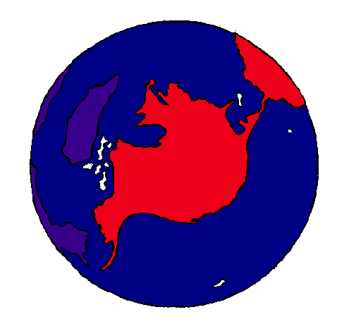 Dibujo Planeta Tierra pintado por lukas12