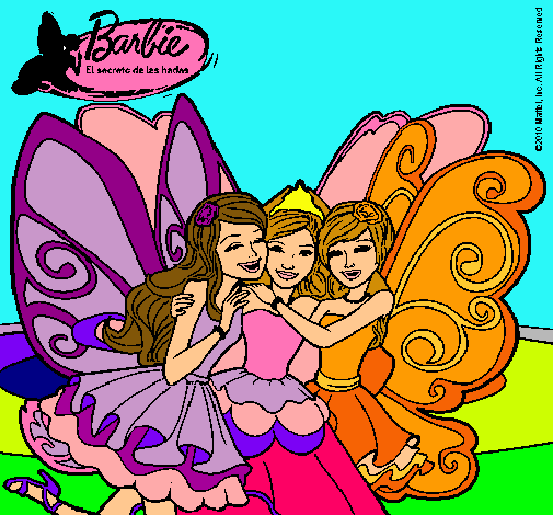 Barbie y sus amigas en hadas