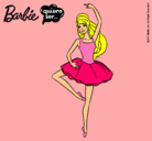 Dibujo Barbie bailarina de ballet pintado por maria103