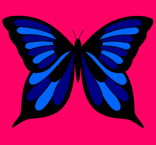 Dibujo Mariposa 8 pintado por kmil