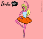 Dibujo Barbie bailarina de ballet pintado por MARTAARIT