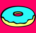 Dibujo Donuts pintado por antonela1