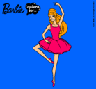 Dibujo Barbie bailarina de ballet pintado por yuli8