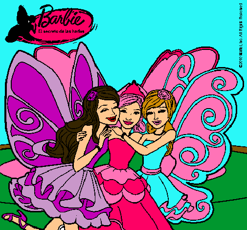 Barbie y sus amigas en hadas