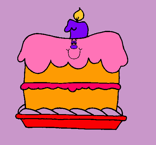 Pastel de cumpleaños