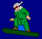 Dibujo Snowboard pintado por JULIOCSEAR