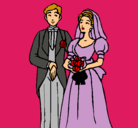Dibujo Marido y mujer III pintado por armonica