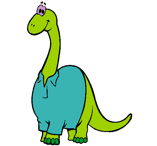 Diplodocus con camisa