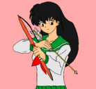 Dibujo Kagome pintado por NellyTelly