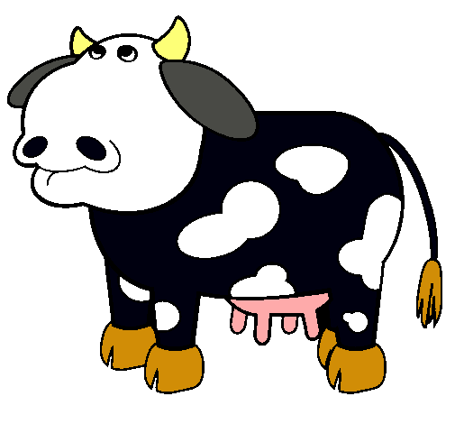 Vaca pensativa