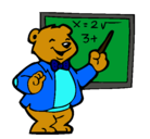 Dibujo Profesor oso pintado por sorey