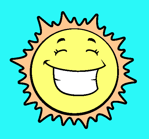 Sol sonriendo