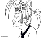 Dibujo Jefe de la tribu pintado por serch
