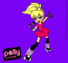 Dibujo Polly Pocket 2 pintado por floflo