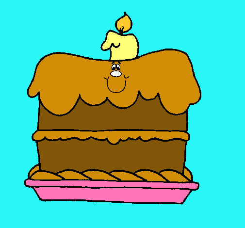 Pastel de cumpleaños