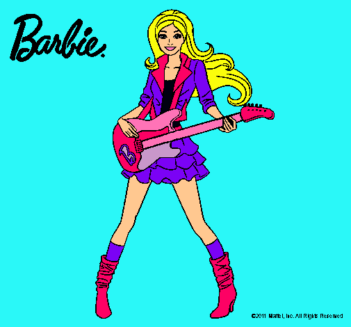 Barbie guitarrista