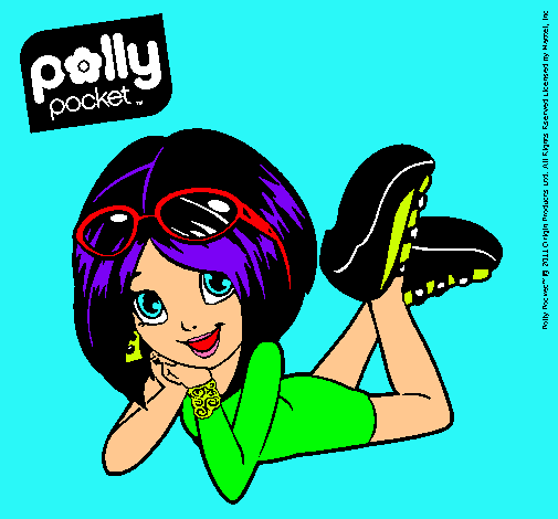 Dibujo Polly Pocket 13 pintado por alba12345