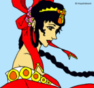 Dibujo Princesa china pintado por ritajonatica