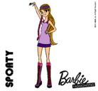 Dibujo Barbie Fashionista 4 pintado por MerceLopez