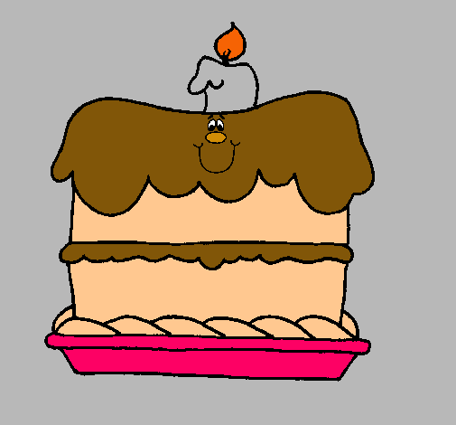 Pastel de cumpleaños