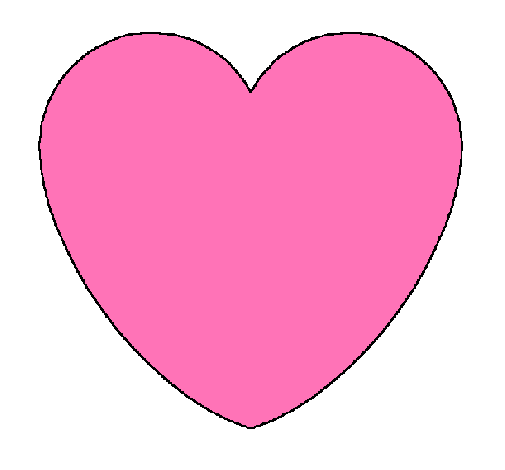 Dibujo Corazón pintado por kaide