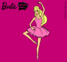 Dibujo Barbie bailarina de ballet pintado por Estherclara