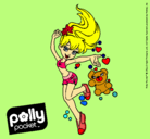 Dibujo Polly Pocket 14 pintado por nevera