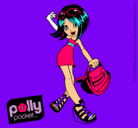 Dibujo Polly Pocket 12 pintado por pegi