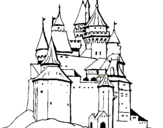 Dibujo Castillo medieval pintado por MegaAndrea