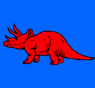 Dibujo Triceratops pintado por Ang3lit0