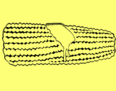 Dibujo Mazorca de maíz pintado por tania5