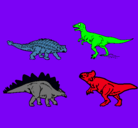 Dibujo Dinosaurios de tierra pintado por bnbijermvgyr