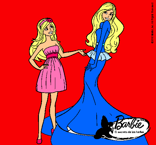 Barbie estrena vestido