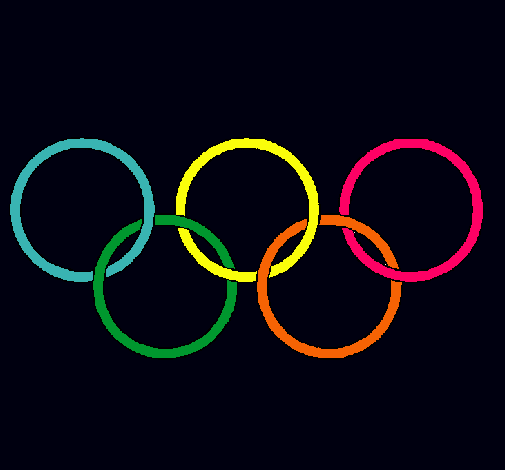 Anillas de los juegos olimpícos