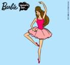 Dibujo Barbie bailarina de ballet pintado por nil-mikel