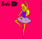 Dibujo Barbie bailarina de ballet pintado por alba_hada