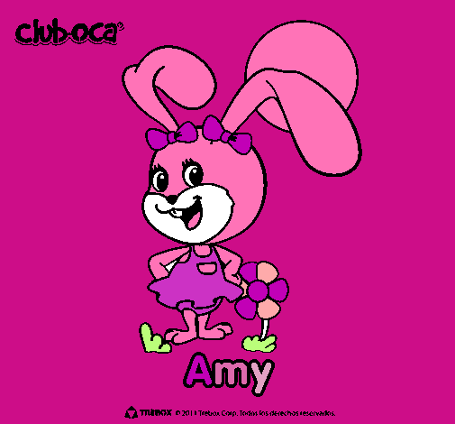 Dibujo Amy pintado por mipc20003