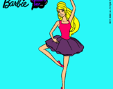 Dibujo Barbie bailarina de ballet pintado por khjgj