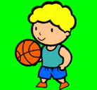 Dibujo Jugador de básquet pintado por rhfdgd