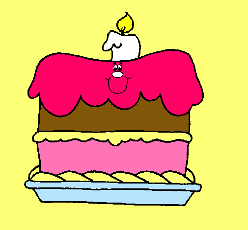 Pastel de cumpleaños