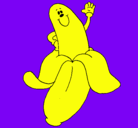 Dibujo Banana pintado por Bubito
