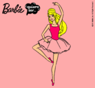 Dibujo Barbie bailarina de ballet pintado por pipicalza