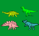 Dibujo Dinosaurios de tierra pintado por jorg48