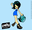 Dibujo Polly Pocket 12 pintado por nevera