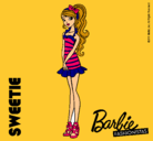 Dibujo Barbie Fashionista 6 pintado por maria11