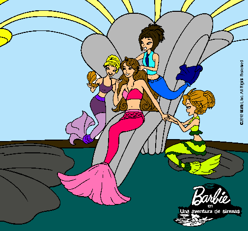 Barbie princesa sirena