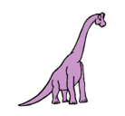 Dibujo Braquiosaurio pintado por denzhell