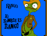 Dibujo Rango pintado por franjer