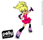 Dibujo Polly Pocket 2 pintado por floflo