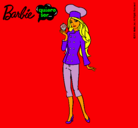 Dibujo Barbie de chef pintado por alba_hada